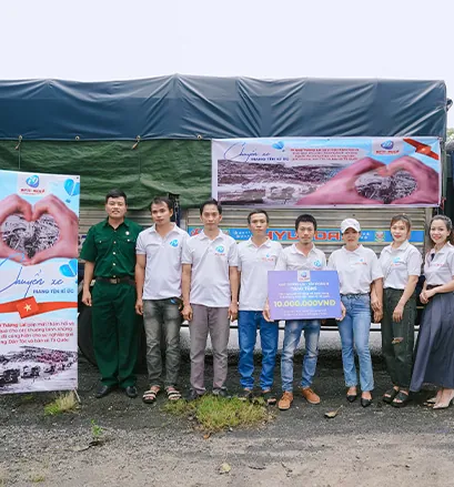 Biểu tượng sứ mệnh và tầm nhìn phát triển bền vững