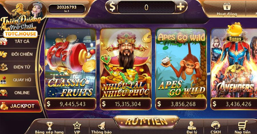 Hình ảnh trò chơi slot game
